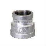 Galvanized Black 240 Banded Beaded Reducing Coupling Malleable Cast Iron Pipe Fittings