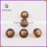 8mm Round Smoky Fake Glass Diamond for Sale thumbnail-1
