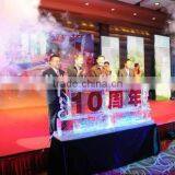 Clear Acrylic Glass Sculpture Sale Custom Acrylic Led Edge Lit Sign thumbnail-1