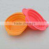 Folding Silicone Bowl Exquisite Silicone Kids Bowl Customer Logo Silicone Bowl Many Colors Available Factory Direct Wholesale thumbnail-2