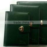 2014 Popular Leather Loose-leaf Metal Ring Diary thumbnail-2