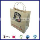 CMYK Printing Brown Kraft Paper Bag