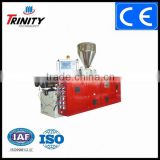 Trinity Good Quality single/twin Screw Extruder, PVC/PP/WPC Extruder, Plastic sheet/panel/film profile China supplier