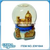 Italy polyresin waterball gifts