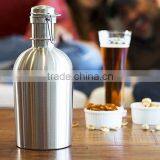 Stainless Steel Beer Growler 64 Oz, 2L Vacuum Beer Pot thumbnail-4