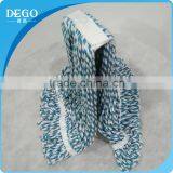 Candy Striped Laundrable Tufted Dust Mop Wet Mop Head thumbnail-2
