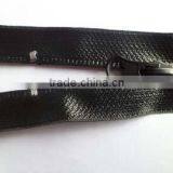 7# Nylon Waterproof Zipper Fastener Close End With Painted Auto-lock Thumb Slider Back Side Slider Rain Wear Coate Zipper thumbnail-2