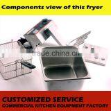 Cooking Equipment for Home and Commercial Stainless Steel Electric Fryer thumbnail-3