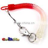 9-27/32"(250mm) Mix Color Expandable Coil With Metal Hook for Mobile Phone Straps thumbnail-2