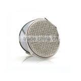 Compact Mirror in Stock,Promotional Mirror for Makeup,Round Metal Pocket Mirror thumbnail-1