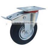 Iron Core Rubber Industrial Carts' Castor Wheels N191 thumbnail-3