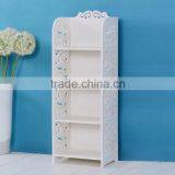 HOME-GJ Living Room Decorated White Corner Bookcase thumbnail-1