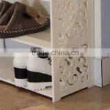 Office Furniture Spare Parts Pure White Durable Shoe Rack thumbnail-6