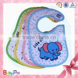 2015 Newborn Cotton Baby Products Hook and Loop Crochet Baby Bib thumbnail-1