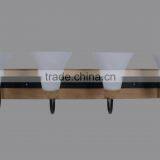 2014 Three Light Wooden Wall Lamp/ Light Fixtures for Bedroom thumbnail-2