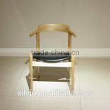 Vintage Solid Wood Chair, Replica Design Chair Ash Wood Scandinavian President Chairs thumbnail-2