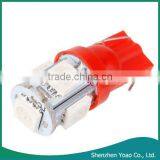 Red LED Car Automotive Wedge Tail Side Light Lamp Bulb 12V thumbnail-1