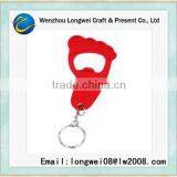 Cheap Bulk Bottle Opener/little Feet Plastic Bottle Opener/beer Bottle Opener Keychain