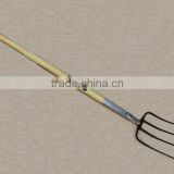4 tines fork with long wooden handle FMF144-1148