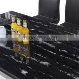 Marble Top Glass Dining Table Liquidation Sale thumbnail-3