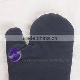 Cotton Black Kitchen Oven Mitt thumbnail-4