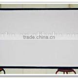 Professional High Gain Cinema Size 16:9 hd 100 Inch Curved Fixed Frame Screen/ Matt White Projection Screens thumbnail-2
