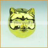 Various Colors Pig Shaped Ceramic Money Saving Box