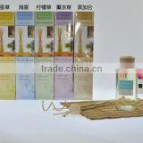 200ml Reed Diffuser Glass Bottle With Wooden Cap and Metal Ring