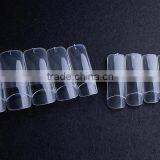 100 Pcs a Box Half Cover Nail Tips Clear French Acrylic Artificial False Nails Tips Nail thumbnail-4