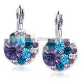 Mickey Mouse Gold Dangle Crystal Earrings Quality Choice thumbnail-3