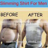 2015 Hot Selling Massage Belly Slimming Shirt for Men Quality Choice Most Popular thumbnail-1