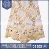 2016 Latest Wholesale Price Swiss White Lace Fabric For Wedding Dress thumbnail-1