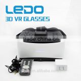 3d glasses for blue film video vr park vr box with remote