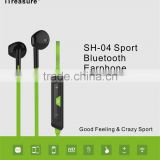 Stereo Bluetooth sport earphone headset Support calling and noise reduction technology