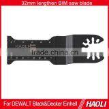 32mm(1-1/4'') Lengthen Bi-metal Oscillating Tool Saw Blade for Cutting Soft Metal ,nails ,using in Milti Tool Such as Dremel thumbnail-1