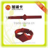 Logo Printed Slicone Wristband Cheap For Access Control System thumbnail-6