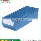 TJG-RK6214 Plastic Storage Bin In Warehouse, Plastic Stackable Storage Shelf Bins