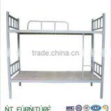Hot Selling 2 Layer Dormitory Wrought Iron Double Bed/bunk Bed thumbnail-1