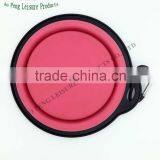 2016 Wholesale Pet Product Bowl Foldable Silicone Dog Bowl thumbnail-4