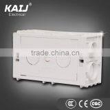 wall Mounted 2*86mm plastic box for wall switch socket