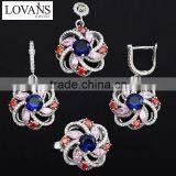 Locket Jewelry Set Ebay China Website 925 Sterling Silver Jewelry Wholesale TZ-0167 thumbnail-3