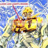 New 2016 Latest Design in Store Led Flashing Lights up Boys Bee t Shirt With 100% Cotton Fabric and Cartoon Logo thumbnail-6