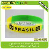 Top Quality Rubber Bracelet Silicone Sports Bands Silver Plating Stainless Steel Silicone Bracelet With Metal Clasp thumbnail-4