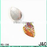 20*30mm colorful drop shape resin stone