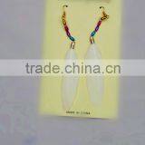 The Charm Hot Sale Feather Eardrop thumbnail-2