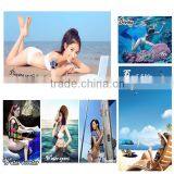 Customer Design Logo Cell Phone Waterproof Bag With String for Underwater Swimming thumbnail-3