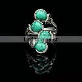 Fashionable Style Costume Jewellery Two Stone Ring Designs thumbnail-4