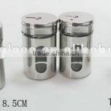 Sundry Colored Mini Spice Shakers Set With Stainless Steel Lid thumbnail-3