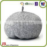 Custom Various Colors Fashion Women Wool Beret Hats Wholesale thumbnail-1