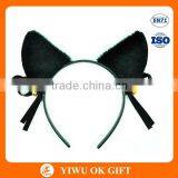 Hen Party Black -Color Cat Ears With Small Bell thumbnail-1